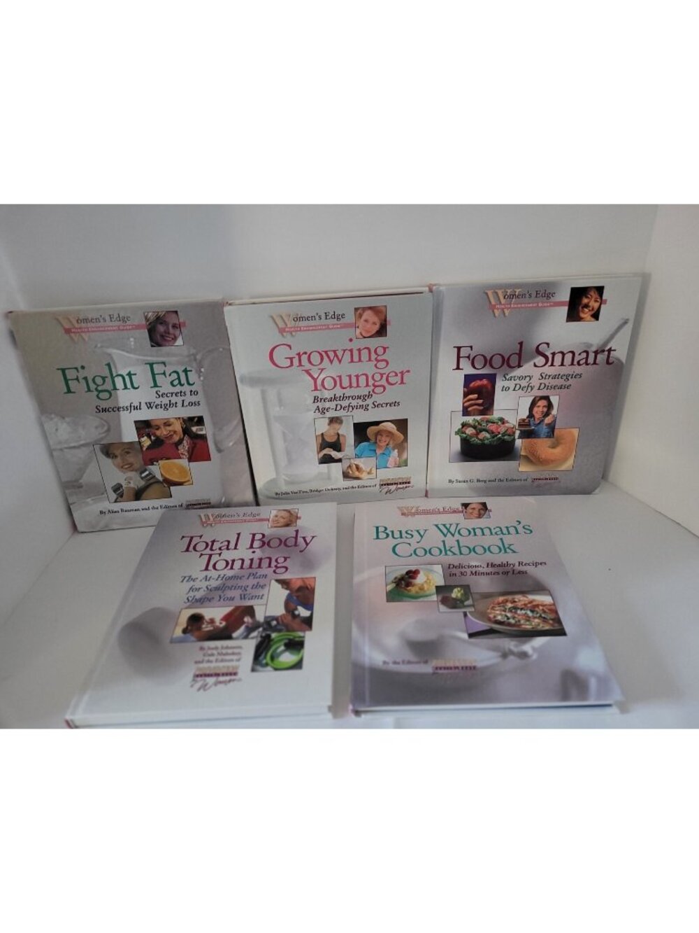 Women's Edge Health Enhancement Guide 5 Book Set From Prevention Health Books